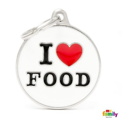 my family 名牌 x 客製化 i love food 1